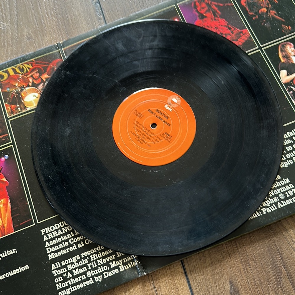 Boston Vintage Vinyl Albums - Set of TWO! - Picture 12 of 12